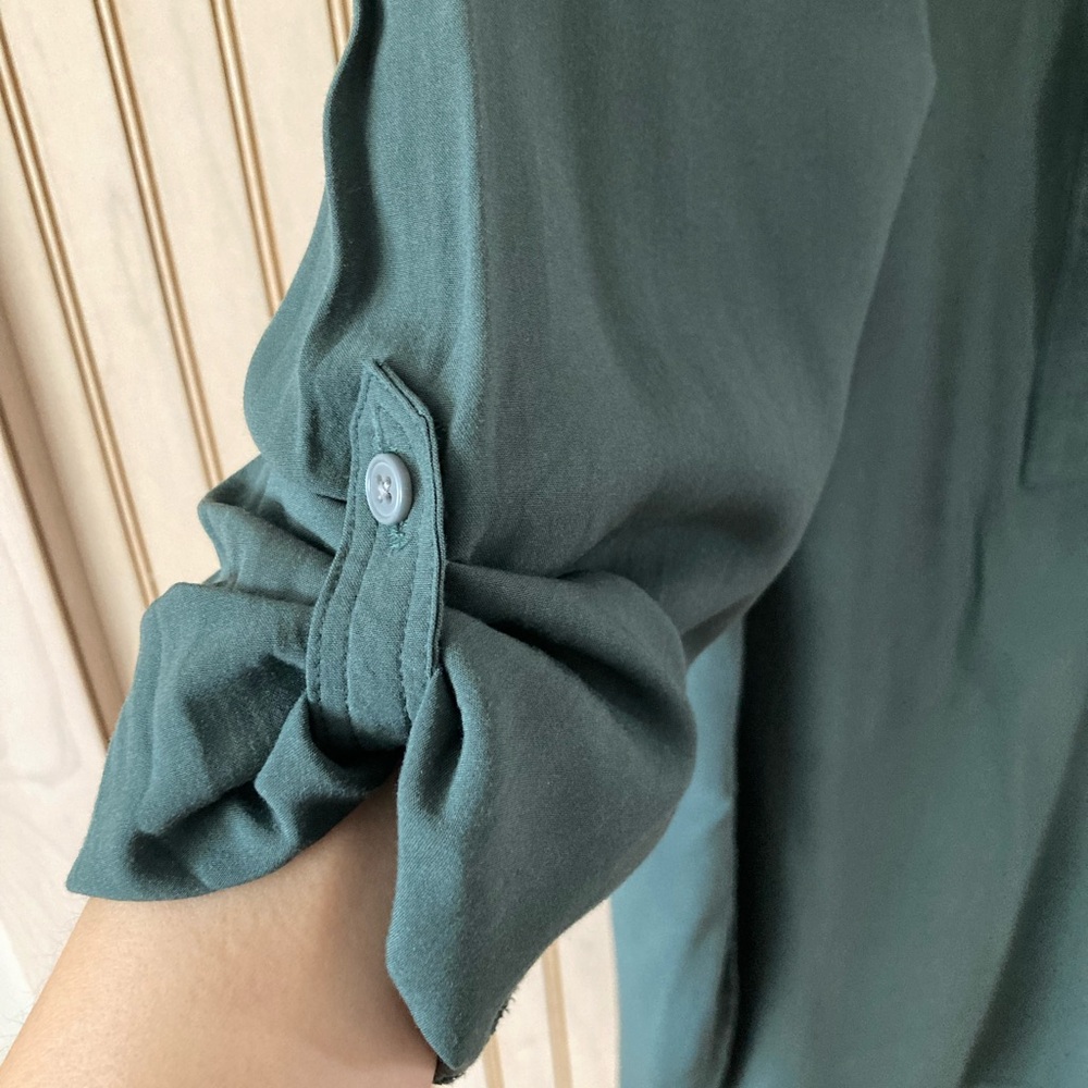 LOFT Button-Down Blouse - Picture 4 of 7